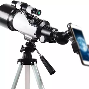 تلسکوپ شکستی مدل 70mm دهانه 400 میلی‌متر