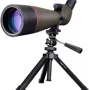 تلسکوپ منکسوری منکسوری زوم 60-20X80 با منشور نقره ای چند لایه و اپتیک بیرونی به همراه سه پایه مدل SV13