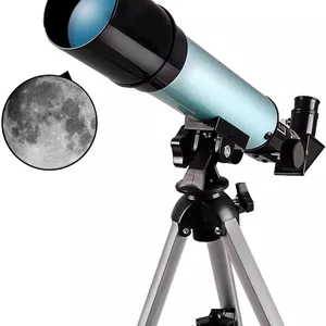 تلسکوپ شکستی مدل 50mm به همراه سه‌پایه