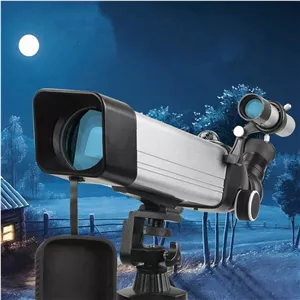 تلسکوپ شکستی مدل 60mm با سه پایه قابل تنظیم