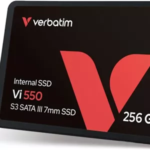 درایو حالت جامد داخلی 256 گیگابایتی ورباتیم مدل Vi550، رابط SATA III با فناوری 3D NAND