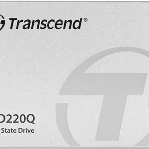 حافظه اس اس دی 500 گیگابایتی ترنسند مدل TS500GSSD220Q SATA III 6Gb/s، نقره ای