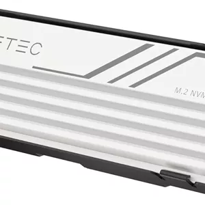 حافظه اس اس دی 2 ترابایتی Timetec PCIe 4.0 با هیت سینک سفید، گیمینگ NVMe Phison E27T PCIe Gen4x4 M.2 2280 3D NAND TLC SLC با سرعت خواندن/نوشتن تا 7,400/6,400 مگابایت بر ثانیه، درایو حالت جامد داخلی برای PS5، کامپیوتر رومیزی