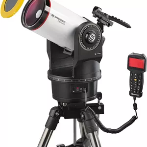 تلسکوپ Bresser MCX-127 Messier با فاصله کانونی 1900 میلی‌متر و GoTo تلسکوپ EQ/AZ با پایه اختیاری استوایی یا سمت-ارتفاعی به همراه سه‌پایه