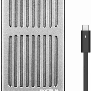 حافظه اس اس دی اکسترنال قابل حمل OPQ7 2T - سرعت تا 3000 مگابایت بر ثانیه، تاندربولت 3/4 (40 گیگابیت بر ثانیه)، USB-C (10 گیگابیت بر ثانیه) - برای اپل M1 مک و لپ تاپ دسکتاپ PC (OPQ7-2000G)