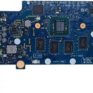 مادربرد جایگزین 00GC35 0GC35 برای لپ تاپ Dell Chromebook 3100 2-in-1، برد اصلی سیستم EDA10 LA-K991P، پردازنده N4020، رم 16 گیگابایتی، حافظه 32 گیگابایتی