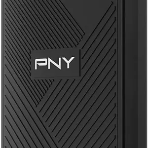 اس اس دی اکسترنال قابل حمل PNY RP60 با ظرفیت 1 ترابایت، USB 3.2 Gen 2x2 Type-C - سرعت خواندن 2,000 مگابایت بر ثانیه (PSD0CS3060-1TB-RB)