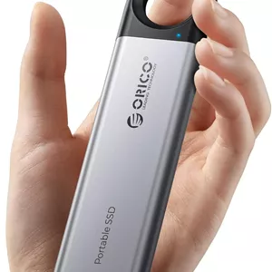 هارد اکسترنال SSD اوریکو 2 ترابایت تا 1050 مگابایت بر ثانیه، درایو حالت جامد قابل حمل با طراحی سوراخ آویز، کابل 2 در 1 USB C و A، ذخیره سازی مطمئن برای تلفن های هوشمند، تبلت ها، لپ تاپ های Type-C - مدل C10