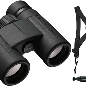 دوربین دوچشمی نیکون Prostaff P3 8X30 به همراه هارنس و سیستم تمیز کننده لنز (3 قلم)