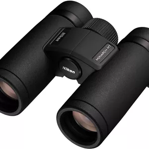 دوربین دوچشمی NIKON MONARCH M7 | دوربین دوچشمی سبک وزن ضد آب و ضد مه با شیشه ED و پوشش های چند لایه | دید گسترده، فوکوس روان و فاصله چشمی زیاد برای تماشای پرندگان، حیات وحش و استفاده در فضای باز، 10x30