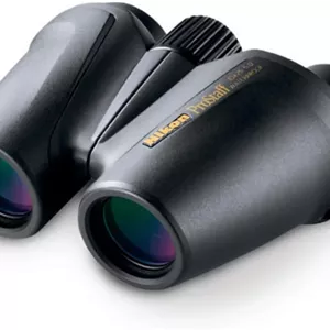دوربین دوچشمی فشرده نیکون PROSTAFF 10X25 ATB (دوربین دوچشمی همه جا رو) | ضد آب، ضد مه، فاصله چشمی زیاد، پوشش لاستیکی، لنزهای پوشش داده شده چند لایه | مدل رسمی نیکون ایالات متحده آمریکا