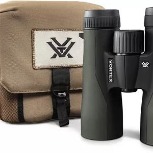 دوربین دوچشمی Vortex Optics Crossfire HD 10x42 - سیستم اپتیک HD، قابل نصب روی سه پایه، روکش لاستیکی، ضد آب، ضد مه، ضد ضربه، شامل GlassPak