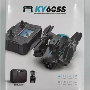 کوادکوپتر کنترلی مدل KY605S به همراه ۳ باتری