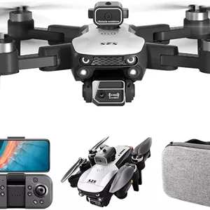 کوادکوپتر تاشو بدون برس S2S با دوربین 6K HD وای فای FPV 2.4G مدل RTF