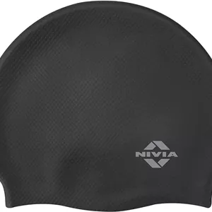 کلاه شنا سیلیکونی Nivia Pro | سایز: فری سایز | جنس: سیلیکون | مناسب برای آقایان و بانوان | راحت | ضد آب | محافظت از مو در برابر کلر | قرار گرفتن در معرض آفتاب | بادوام