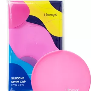 کلاه شنا بچه گانه Limmys - 100% سیلیکون مناسب پسران و دختران - کیفیت برتر، کلاه شنای راحت و کشسان - کلاه شنای کودکان موجود در رنگ های مختلف