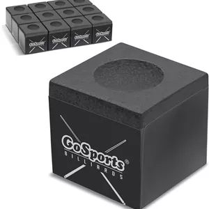 گچ چوب بیلیارد پریمیوم GoSports - بسته 12 عددی - گچ چوب بیلیارد - مشکی، آبی، قرمز یا سبز