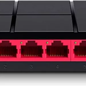 MERCUSYS سوئیچ/هاب اترنت گیگابیتی 5 پورت، صرفه جویی تا 82% در مصرف انرژی، Plug & Play، بدون نیاز به پیکربندی (MS105G)