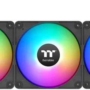 فن کیس Thermaltake CT140 EX Reverse ARGB Sync، سرعت فن 1800 دور در دقیقه، جریان هوای 94.95 CFM، نوع بلبرینگ هیدرولیک، MagForce 2.0، بسته 3 عددی، مشکی | CL-F193-PL14SW-A