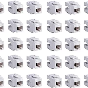 اتصال دهنده کیستون Cat6 UTP دی-لینک، بسته 50 عددی