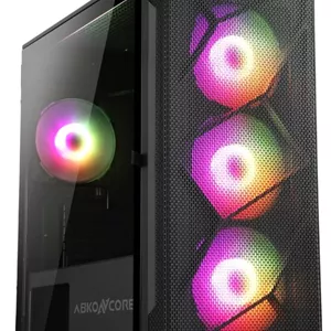 کیس کامپیوتر آبکان‌کور مدل C550M رنگ مشکی