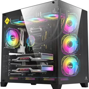 کیس کامپیوتر ایس‌گیک مدل Mercury R425 رنگ مشکی
