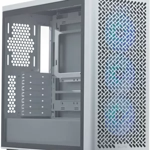 کیس کامپیوتر کولر مستر مدل Elite 502 رنگ سفید