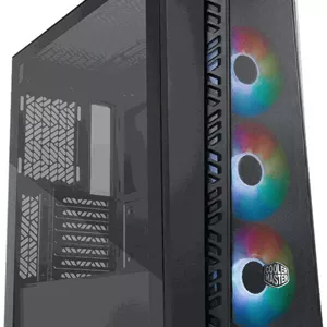 کیس کامپیوتر کولر مستر مدل MasterBox 520 Mesh رنگ مشکی