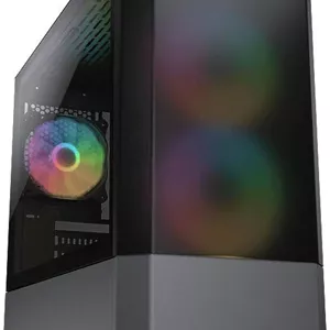 کیس کامپیوتر کوگار مدل MG140 RGB رنگ خاکستری