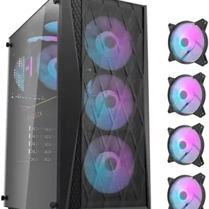 کیس کامپیوتر دارک‌فلش مدل DK352 رنگ مشکی