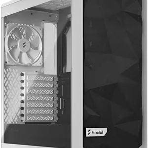 کیس کامپیوتر فراکتال دیزاین مدل Meshify 2 Compact Lite رنگ سفید