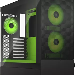 کیس کامپیوتر فراکتال دیزاین مدل Pop Air RGB رنگ نارنجی