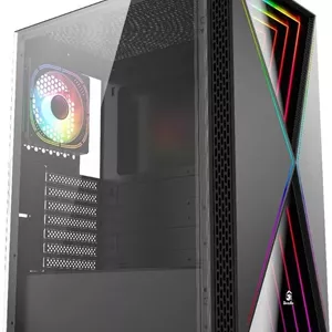 کیس کامپیوتر گیمرتک مدل Vega رنگ مشکی