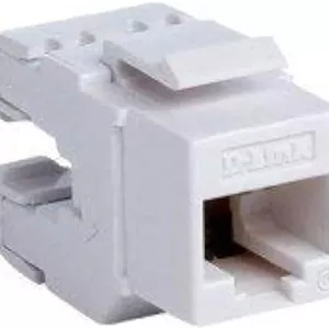 جک کیستون Cat6 UTP دی-لینک (بسته 2 عددی)