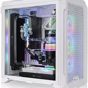 کیس کامپیوتر ترمال‌تیک مدل CTE C700 Air Snow رنگ سفید