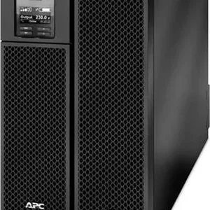 یو پی اس آنلاین هوشمند APC سری SR، توان نامی 8000VA، ولتاژ ورودی و خروجی اصلی 230 ولت، 6 عدد IEC 60320 C13، 3 عدد جامپر IEC، 4 عدد نوع اتصال خروجی IEC 60320 C19، مشکی | SRT8KXLI