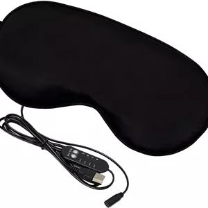 کمپرس گرم چشم - ماساژ ملایم گرم کننده راحت، پوشش چشم گرم کننده USB، برای خانه، مسافرت، دفتر، شب، هواپیما، یوگا، خوابیدن، استراحت، آرامش، تولد، تعطیلات