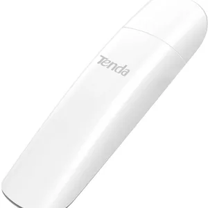 دانگل وای فای 6 تندا AX1800، آداپتور وای فای USB 3.0، دو بانده MU-MIMO 1800 مگابیت بر ثانیه برای کامپیوتر، دسکتاپ، لپ تاپ، پشتیبانی از ویندوز 11 و 10 فقط، سفید | U18