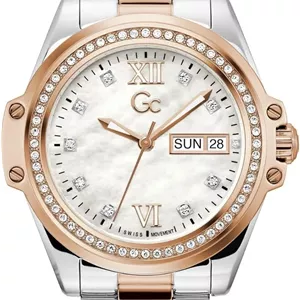 ساعت مچی زنانه آنالوگ صفحه گرد سفید GUESS Collection Bolt Lady - مدل Z53001L1