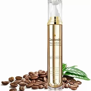 کرم دور چشم کافئین Azonee، سرم دور چشم برای سیاهی و پف، کرم دور چشم رتینول با ماساژور 360 درجه، کاهش چین و چروک و خطوط ریز، درمان پف زیر چشم برای آقایان و بانوان