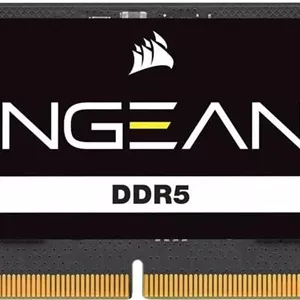 حافظه رم لپ تاپ کرسیر Vengeance با ظرفیت 48 گیگابایت (1x48GB) DDR5 SO-DIMM، سرعت تست شده 5600 مگاهرتز، تاخیر CL48، ولتاژ تست شده 1.10 ولت، 262 پین، مشکی | CMSX48GX5M1A5600C48