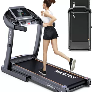 تردمیل تاشو MASTON MST-B90 (موتور 2.0 اسب بخار | ظرفیت بارگیری 110 کیلوگرم) - دستگاه دویدن با شیب دستی برای استفاده خانگی