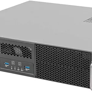 کیس سرور رک مونت 2U دوگانه 5.25 اینچی SilverStone، پشتیبانی از SSD 2.5 اینچی، Micro-ATX/ATX، USB 3.1، خاکستری | SST-RM23-502-MINI