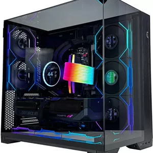 کامپیوتر گیمینگ کریستال ویژن - Intel Core Ultra 9 285K با 24 هسته و 24 رشته، NVIDIA RTX 5090 32GB، رم 64GB DDR5 با سرعت 6000MHz، SSD 2TB Gen 5، منبع تغذیه 1200W Gold، خنک کننده مایع 360mm، Wi-Fi  BT