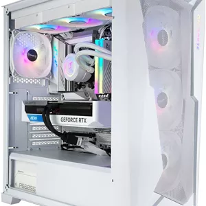 کامپیوتر گیمینگ کریستال ایکس - Intel Core Ultra 7 265K با 20 هسته و 20 رشته، NVIDIA RTX 5080 16GB، رم 32GB DDR5 با فرکانس 6000MHz، SSD 1TB Gen 4، منبع تغذیه 850W Gold، خنک کننده مایع 360mm، Wi-FiBT