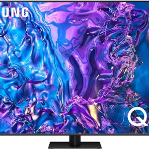 تلویزیون 65 اینچ سامسونگ QLED 4K مدل Q70D با فناوری Quantum Dot، ارتقاء کیفیت تصویر 4K با هوش مصنوعی، سیستم عامل Samsung Tizen، شتاب دهنده حرکت 120 هرتز، مدل QA65Q70DA - مدل 2024 (نسخه بین المللی)