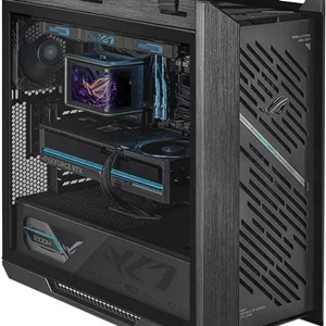 کامپیوتر گیمینگ هلیوس II - پردازنده Intel Core Ultra 9 285K با 24 هسته و 24 رشته، کارت گرافیک NVIDIA RTX 5090 با 32 گیگابایت حافظه، 64 گیگابایت رم DDR5 با فرکانس 6000 مگاهرتز، 2 ترابایت4 ترابایت SSD نسل 5، منبع تغذیه 1200 وات 80 Plus Platinum III، خنک کننده مایع 360 میلی متری، Wi-FiBT