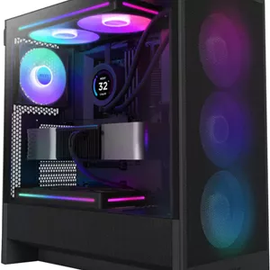 کامپیوتر گیمینگ حرفه ای - پردازنده اینتل Core Ultra 7 265K با 20 هسته و 20 رشته، کارت گرافیک NVIDIA RTX 5080 با 16 گیگابایت حافظه، 32 گیگابایت رم DDR5 با فرکانس 6000 مگاهرتز، 2 ترابایت حافظه SSD نسل 4، منبع تغذیه 850 وات 80 پلاس، خنک کننده مایع 240 میلی متری، Wi-FiBT