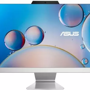 کامپیوتر همه کاره ASUS A3402WBAK، صفحه نمایش 24 اینچی FHD 16:9 ضد انعکاس نور، پردازنده Intel Core i7-1255U، رم 16 گیگابایتی، SSD 512 گیگابایتی، گرافیک Intel UHD، کیبورد ENG-ARB، ویندوز 11 هوم، سفید | A3402WBAK-I716512WOW