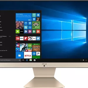 کامپیوتر همه کاره ASUS VIVO AiO سری V222FAK، صفحه نمایش 21.5 اینچی FHD (1920 x 1080)، پردازنده i3-10110U، رم 4 گیگابایتی DDR4، هارد دیسک 1 ترابایتی SATA 5400RPM 2.5 اینچی، کارت گرافیک Intel® Iris Xe، سیستم عامل WIN 10 Home، کیبورد و ماوس بی سیم ZEN | V222FAK-WA133T
